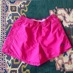 Patagonia Pink Baggies Women’s Size M